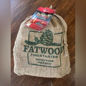 Better wood products Fatwood Fire Starter